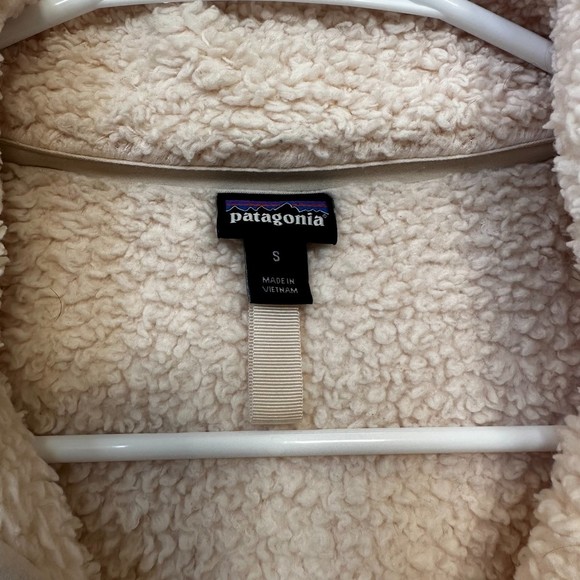 Patagonia Los Gatos Fleece Quarter Zip Women's Size Small Light Pink - Picture 2 of 7